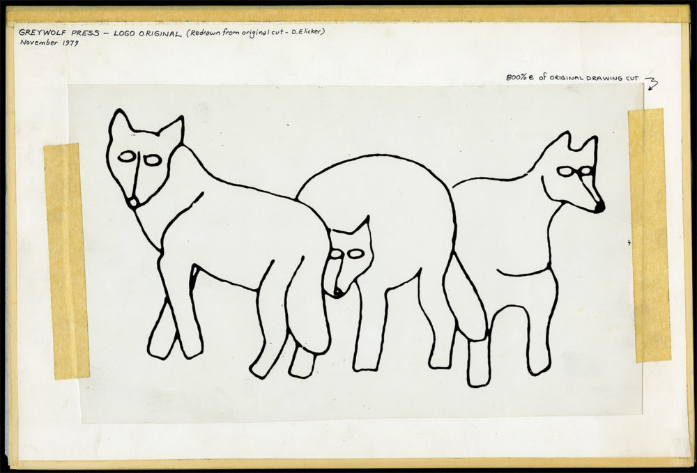 Original Graywolf Press Logo Mock Up