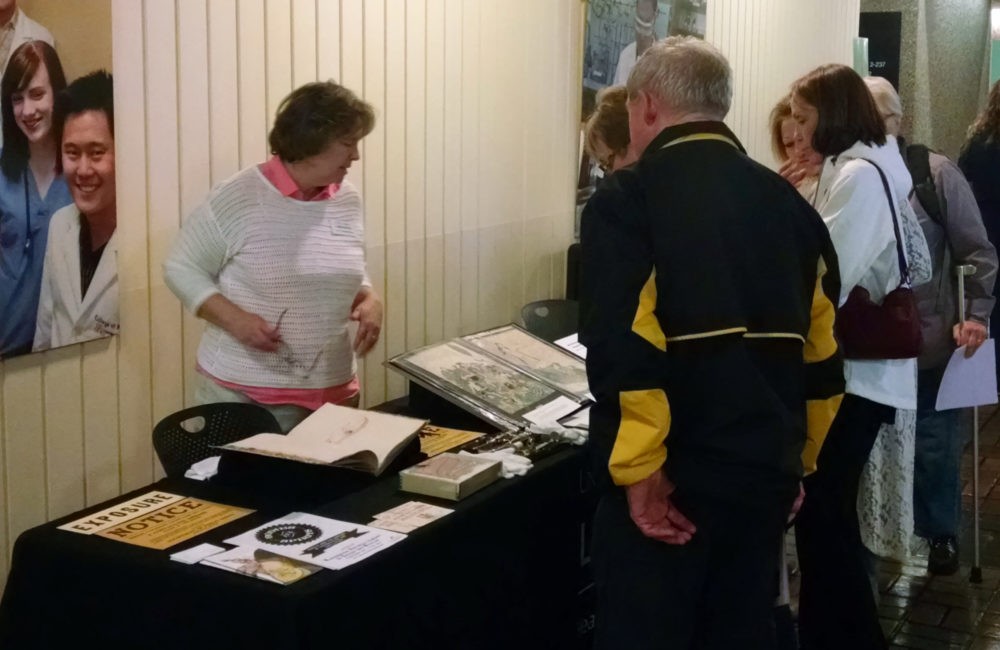 Wangensteen Curator Lois Hendrickson at Mini Medical School