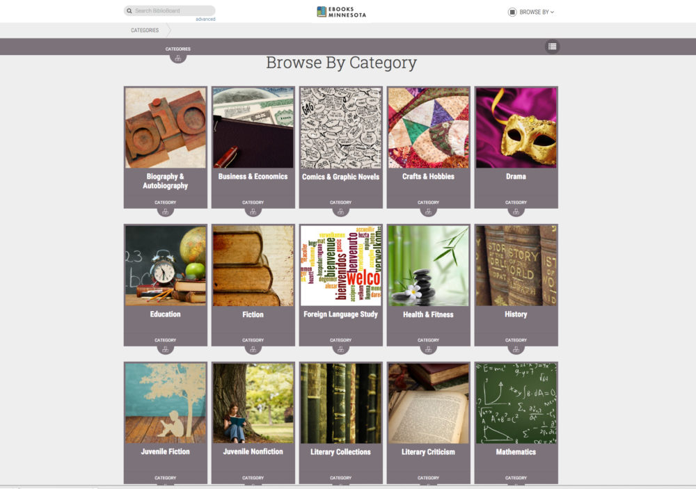 EBooks Minnesota Screen shot