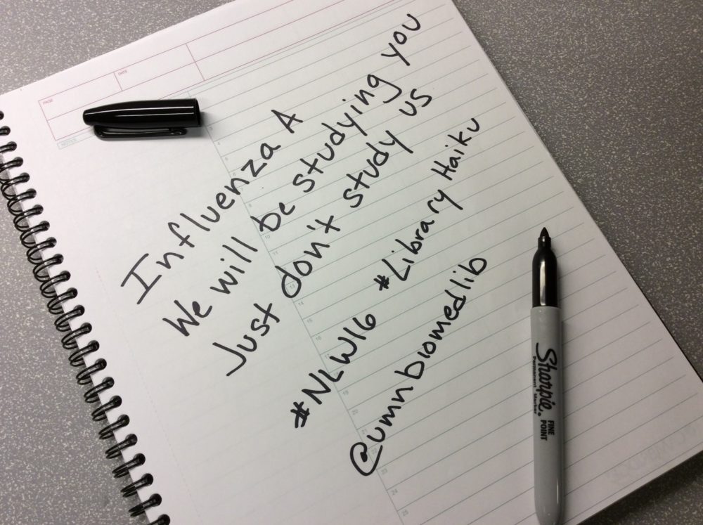 National Library Week #LibraryHaiku