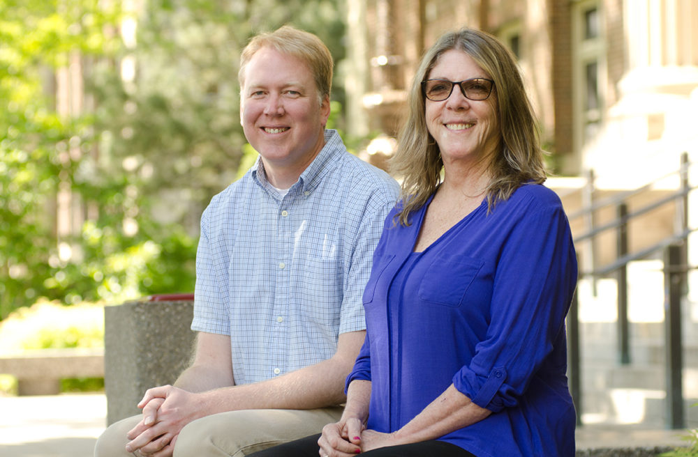 Shane Nackerud and Nora Paul