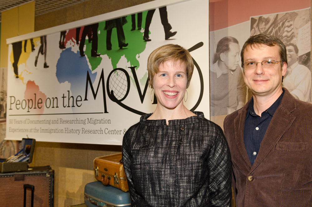 Ellen Engseth and Daniel Necas