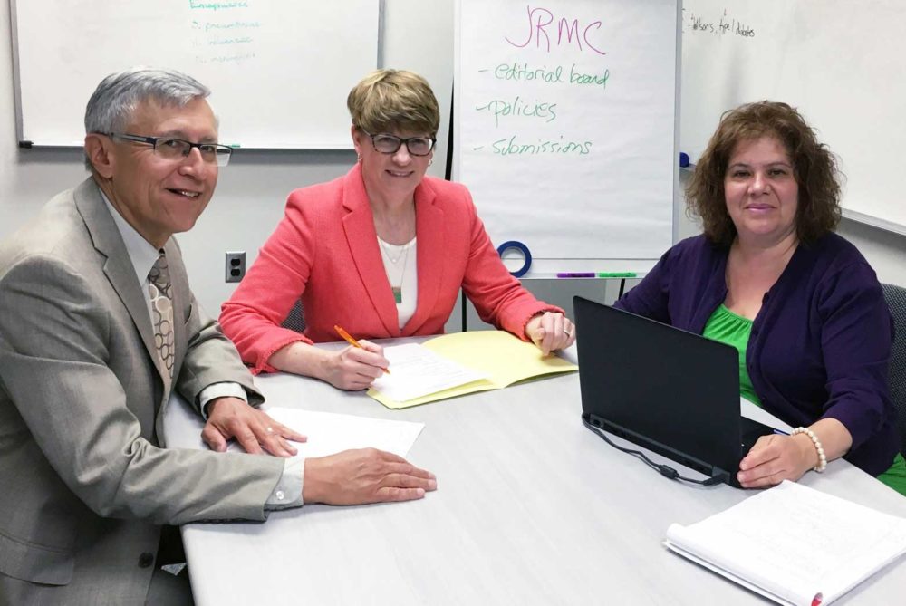 Alan Johns, Paula Termuhlen, and Connie Bongiorno.