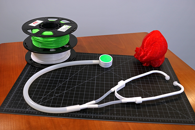 Final Stethoscope. Photo credit Allison Thompson.
