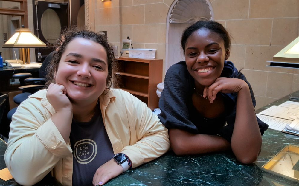 Allison and Jasmine