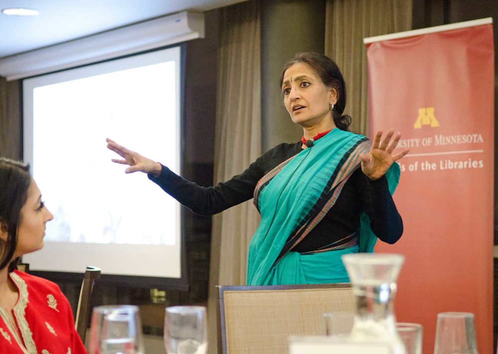 Ananya Chatterjea speaking