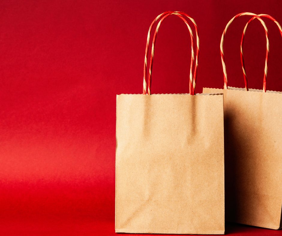 Gift bags.