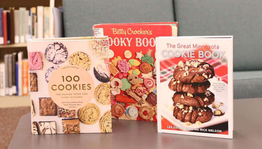 three Minnesota cookie books