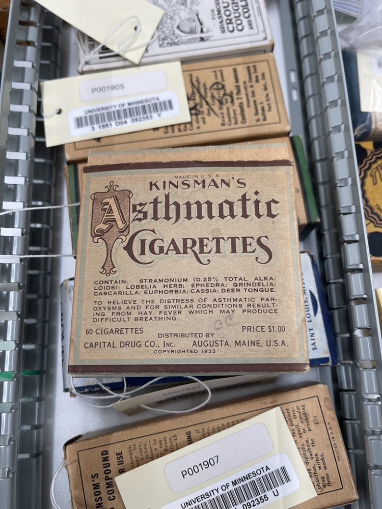 asthmatic cigarettes