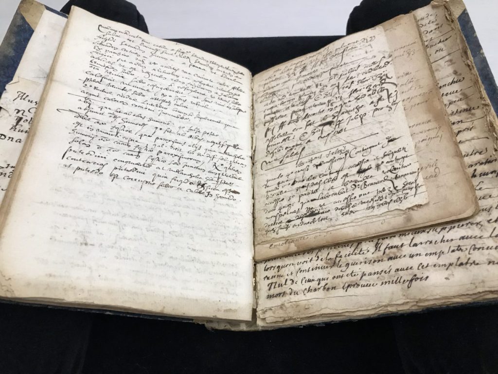 A manuscript text