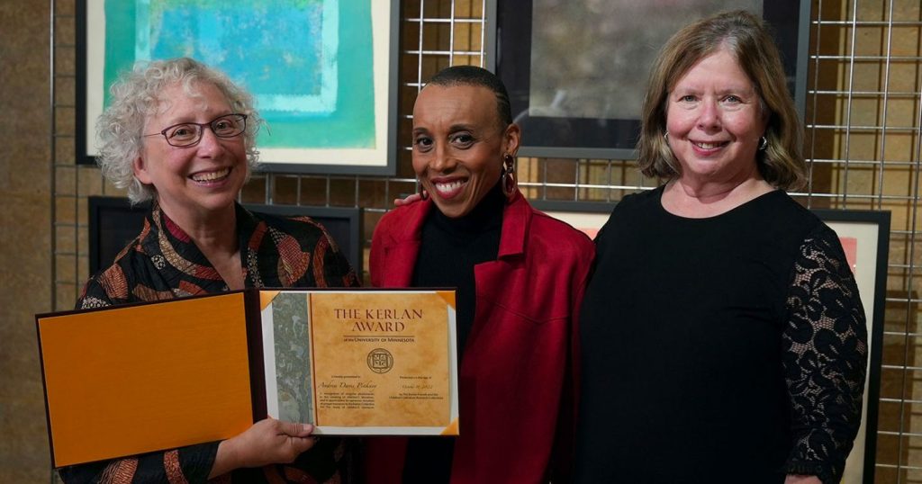 Lisa Von Drasek, Andrea Davis Pinkney, and Lisa German.