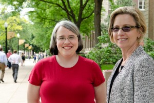 Nancy Sims and Ann Hill Duin