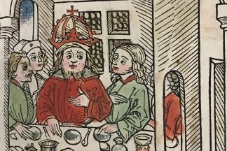Banquet illustration from the James Ford Bell Library