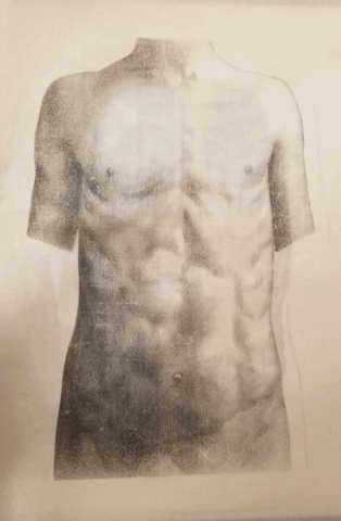GIF of photos taken from A Manual of Physical Diagnosis (1878)