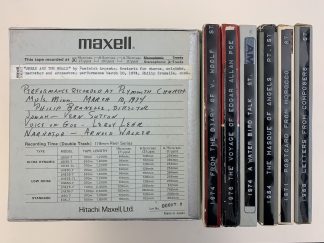 audio reel containers