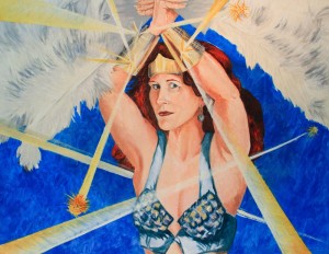 Jill Stanton: Radiation Diva. Art by Barbara Porwit.
