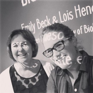 Lois Hendrickson and Emily Beck