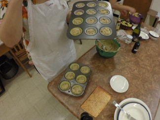 Baking an 1820 recipe for Portugal Cake from the Wangensteen Historical Library.