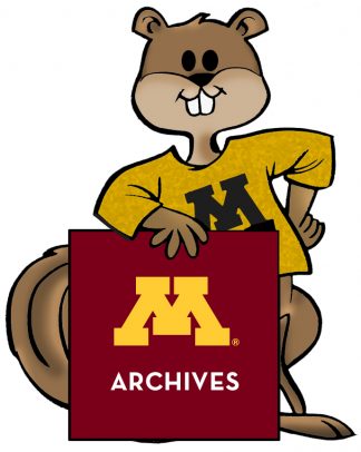 Goldy with wordmark