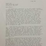 Hall Letter to Bly 5-10-1994