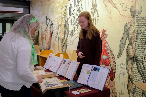 Natalie Buckland shares Harry Potter exhibit.