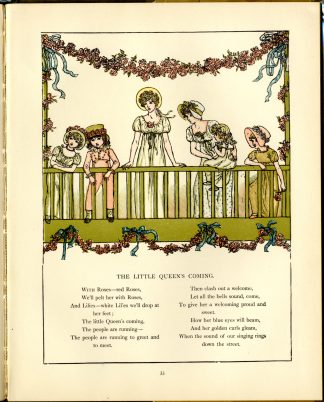 Interior illustration from "Marigold Garden"