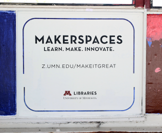 Final "Paint the Bridge" panel for the University Libraries.