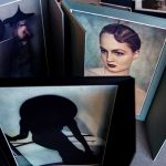 Photo of three images from 21st Editions collection.