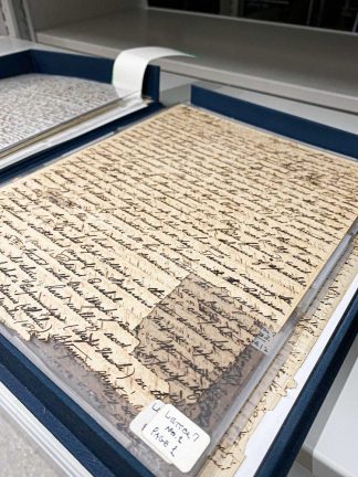  letters of James H. One of the letters of James H. Stuart, a young physician on the North Pacific Exploration Expedition. 