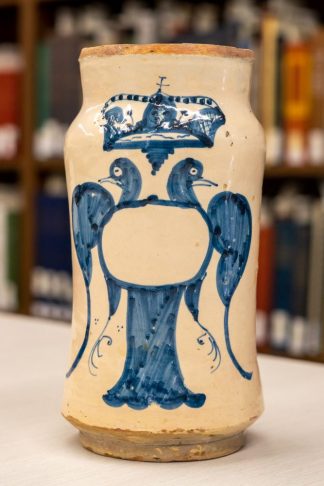 Spanish ointment jar