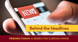 Behind the Headlines with a smartphone