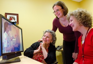 Nima Salehi, Liz Fine Weinfurter, and Mary Benbenek