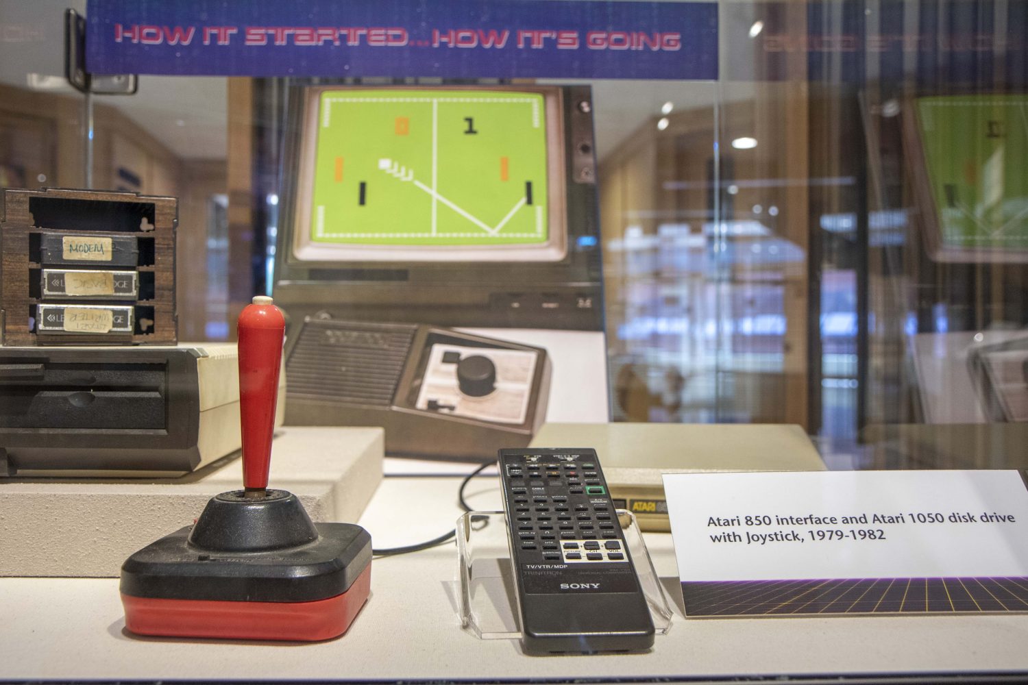 Ataris on display at the Elmer L. Andersen Library. (Photo/Karen Carmody-McIntosh)