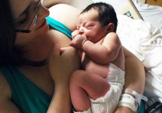 Liz Weinfurter and her daughter