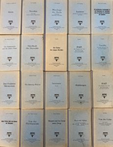 Image from the YMCA archives of three pamphlets distributed to soldiers in the US Armed Forces