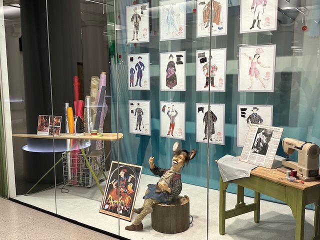 A figurine of a boy turning into a donkey from the "Pinocchio" Holiday Show.