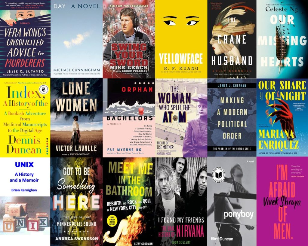 A collage of our favorite books from 2023