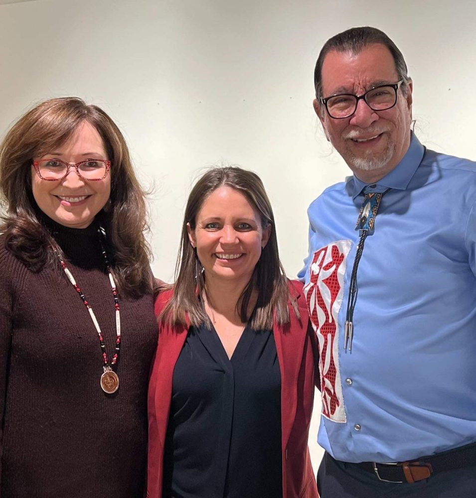 Amy Lonetree, Cathy Coats, and Robert Pilot.