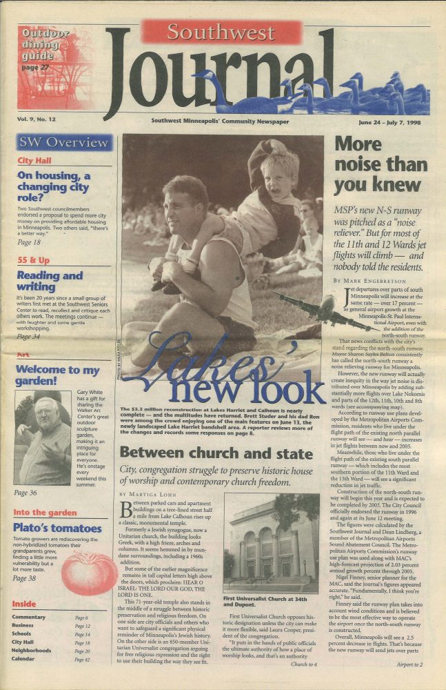 "More noise than you knew" by Mark Engebretson, published in the Southwest Journal.
