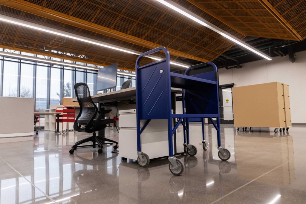 The main floor of the new off-site collections facility, on Tuesday, March 4, 2025, in Minneapolis. (Photo/Adria Carpenter)