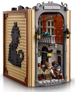 Sherlock Holmes Book Nook folded