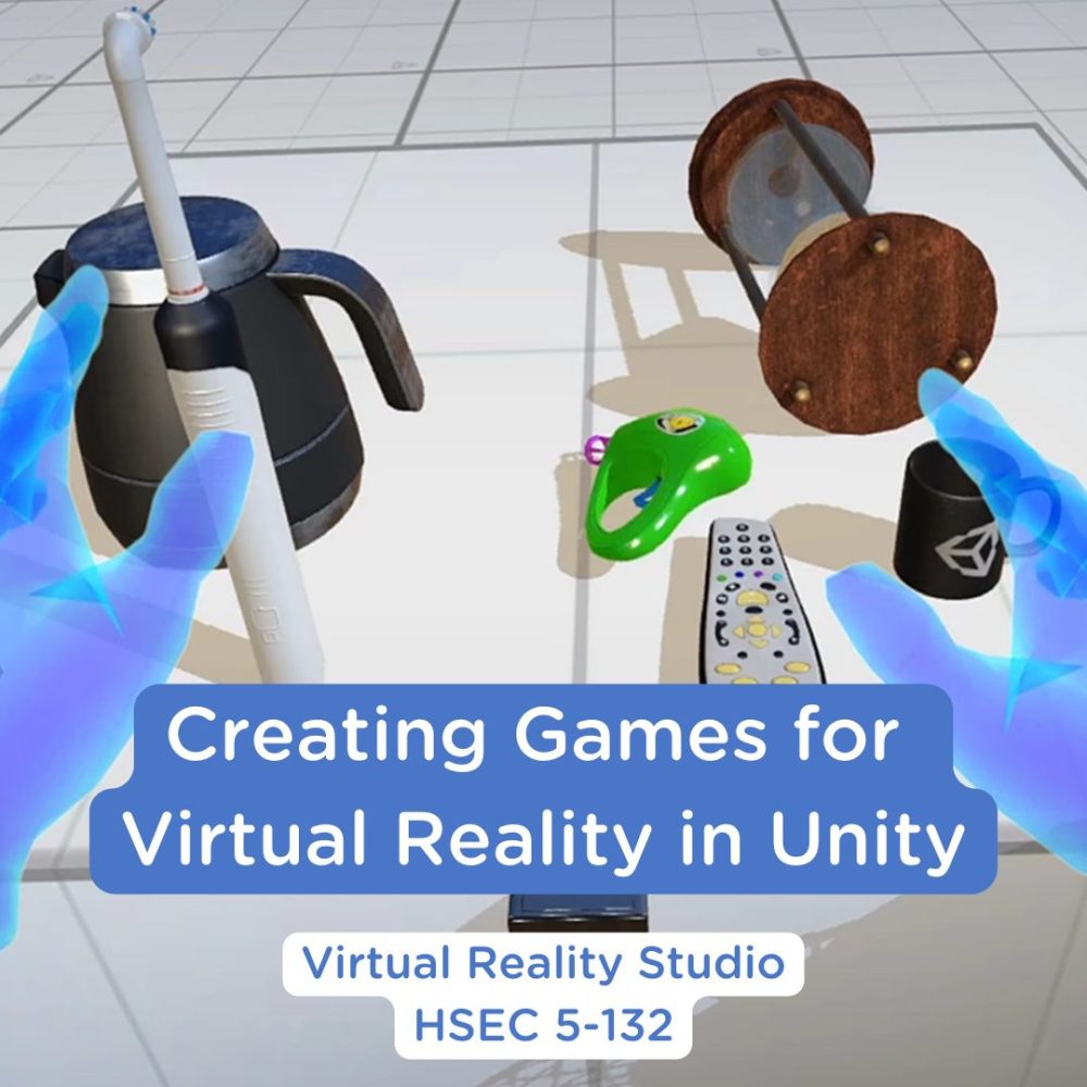 Creating games for virtual reality in unity