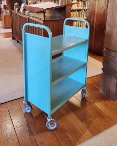 New book cart at Andersen Horticultural Library