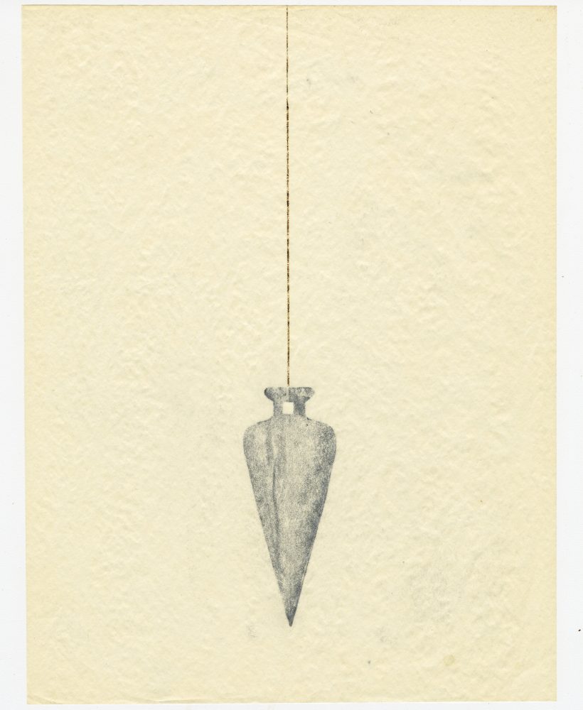 plumb line illustration by Harriet Bart