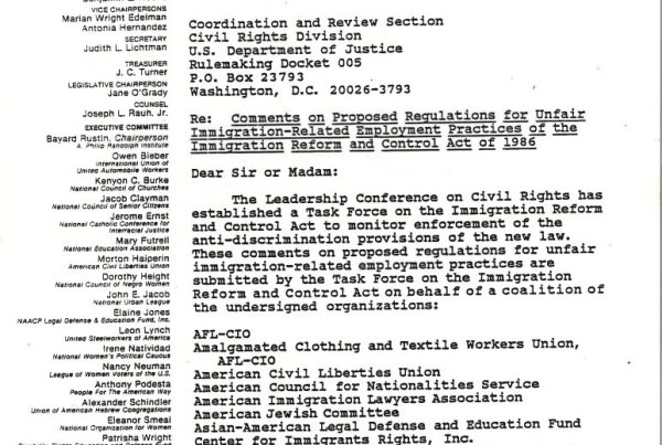 Letter from the archives